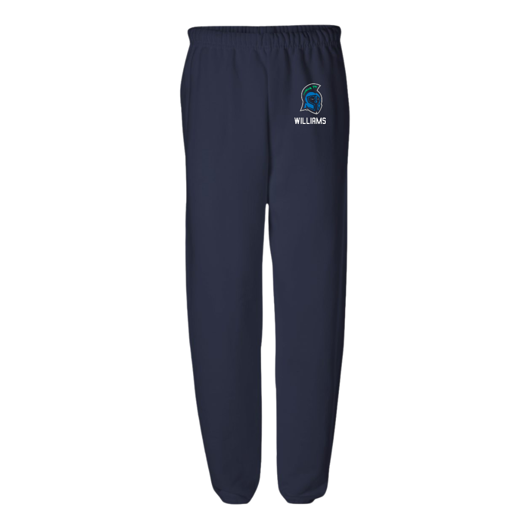 University of West Florida Football Navy Sweatpants - #7 Justice Williams