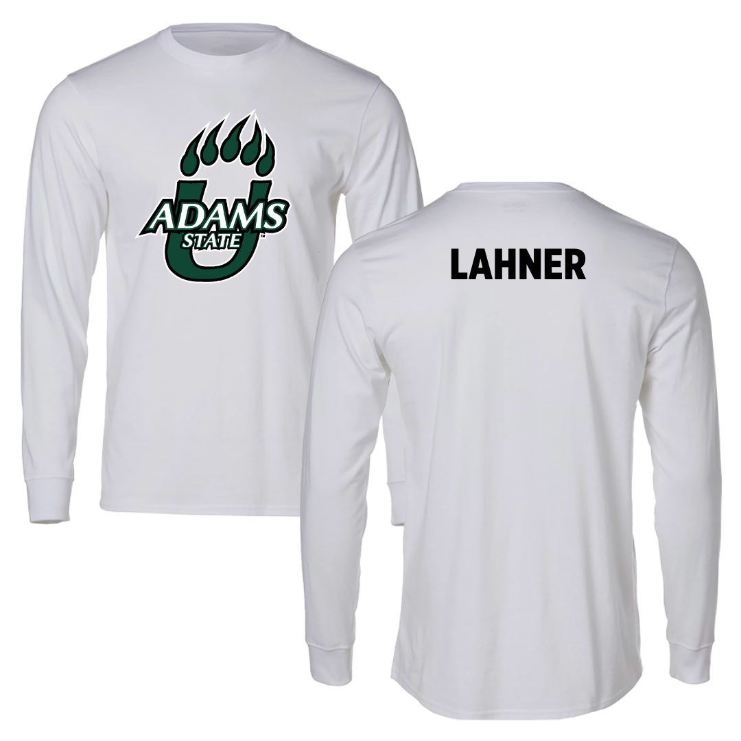 Adams State University TF and XC White Long Sleeve - Vienna Lahner