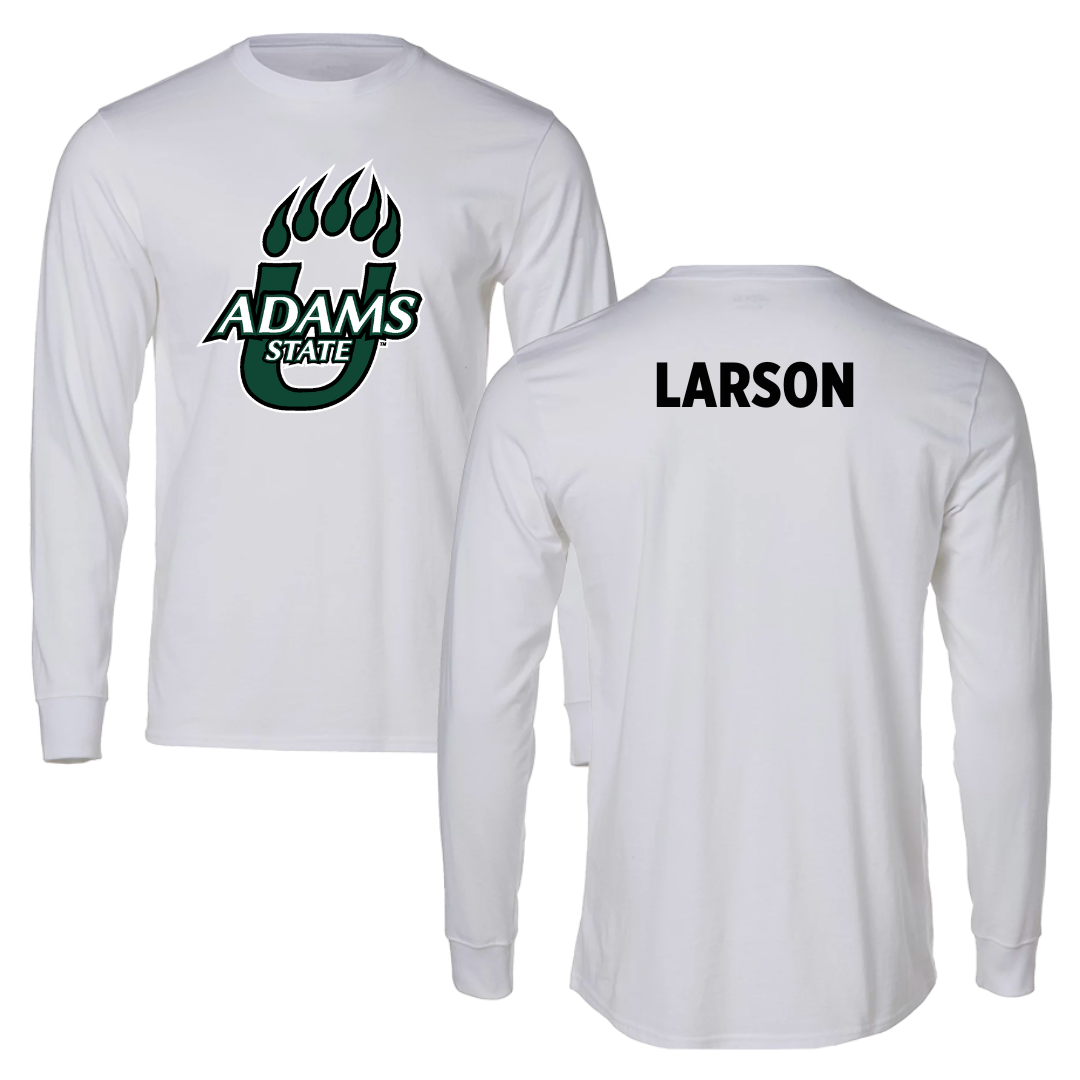 Adams State University Swimming White Long Sleeve - Kennedy Larson