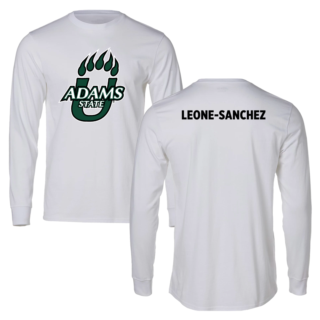 Adams State University Volleyball White Long Sleeve - Sierra Leone-Sanchez